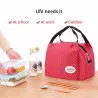 Portable Thermal Canvas Lunch Bag