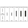 Heat shrink tube electrical insulation cable wrap 127 piecesParts