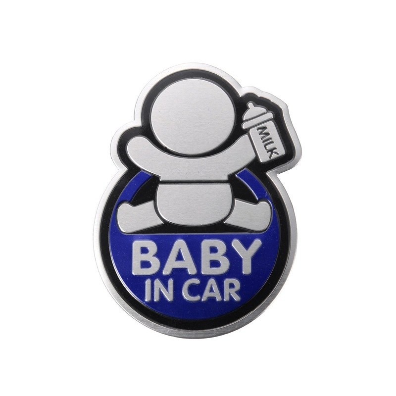 BABY IN CAR reflective 3D car sticker waterproofStickers
