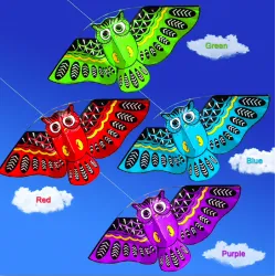 Bunte Eule leicht fliegen Kite 110 * 50cm