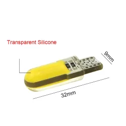 T10 W5W LED COB Licht Silikon Auto Signallampe 12V 194 501 Lampe 10 Stück