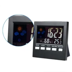 LCD Digital Wecker mit Hintergrundbeleuchtung