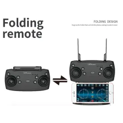 JDRC JD-20S JD20S WiFi FPV Foldable Drone 2MP HD Camera RC Quadcopter RTFDrones