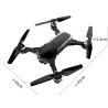 JDRC JD-20S JD20S WiFi FPV Foldable Drone 2MP HD Camera RC Quadcopter RTFDrones