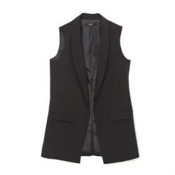 Elegante ärmellose Mantelweste