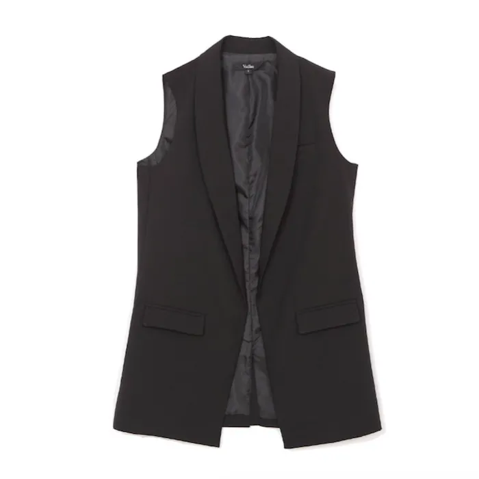 Elegante ärmellose Mantelweste
