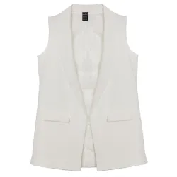 Elegante ärmellose Mantelweste
