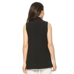 Elegante ärmellose Mantelweste