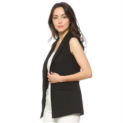 Elegante ärmellose Mantelweste