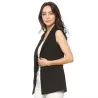 Elegant sleeveless coat vestJackets