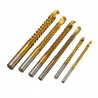 HSS 3 - 8mm Titan beschichtete Bohrer 6 Stück