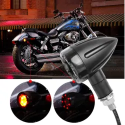 LED Motorrad Bremse & Drehen Signalleuchten Anzeige 2 Stück