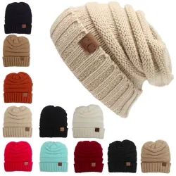 Winter gestrickter Wollhut unisex