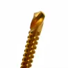 HSS 3 - 8mm Titan beschichtete Bohrer 6 Stück