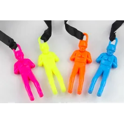 Fallschirm mit Soldatenfigur - Hand werfen Spielzeug 5 Stück