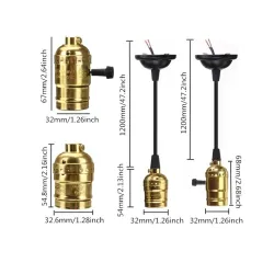 E27 Vintage retro Edison lamp base holderLighting fittings