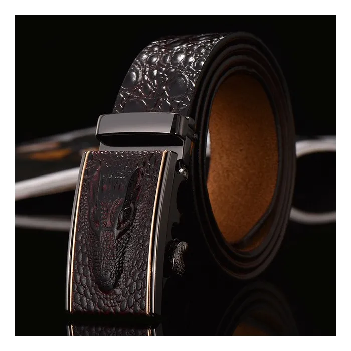 Genuine leather crocodile design beltBelts