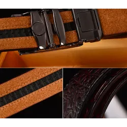 Genuine leather crocodile design beltBelts