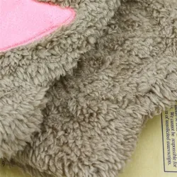 Bär Pfotenmilben - Plüsch fingerlose Handschuhe