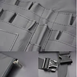 Portable makeup cosmetic bag with beltMake-Up