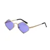 Metallrahmen Vintage Steampunk Sonnenbrille
