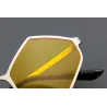 Metallrahmen Vintage Steampunk Sonnenbrille