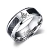 Edelstahl masonic Symbolring