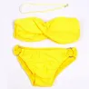 Metal ring push up bikini setBeachwear