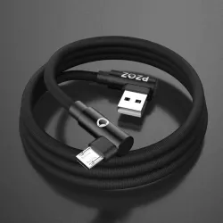 Fast charging micro USB charging cable L-typeCables