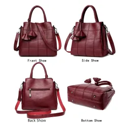 Genuine leather shoulder crossbody bagBags