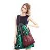 Echte Leder Schulter Crossbody Tasche