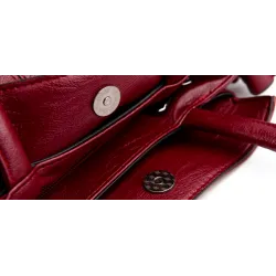 Echte Leder Schulter Crossbody Tasche