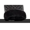 Warme Leder Winterhandschuhe mit Touchscreen-Funktion