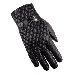 Warme Leder Winterhandschuhe mit Touchscreen-Funktion