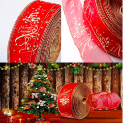 Christmas tree decoration ribbon 200cmChristmas