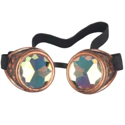 Vintage Steampunk Gothic Brille Gläser unisex