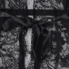 Full lace transparent nightgown - robeLingerie