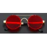 Runde Vintage Steampunk Sonnenbrille unisex