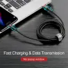 Xiaomi Redmi Note 5 Pro 4 Samsung S7 micro USB reversible USB data charging cableChargers
