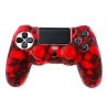 PS4 Pro Slim Controller skull silicone gamepad cover case & 2 joystick capsControllers