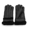 Echtes Leder & Kaschmir & Pelz warme Handschuhe