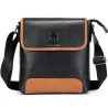 Echte Lederschulter & Crossbody Tasche