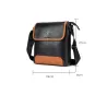 Echte Lederschulter & Crossbody Tasche