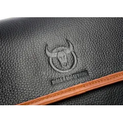 Echte Lederschulter & Crossbody Tasche