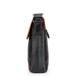 Echte Lederschulter & Crossbody Tasche