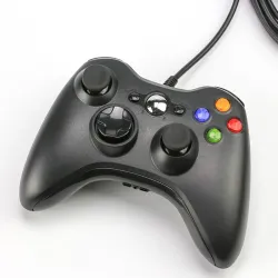 Xbox 360 game controller gamepad wired joystickControllers