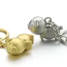 Piggy - metal keychain - keyringKeyrings