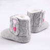 Neugeborene - Baby warme Strickstiefel - Schuhe