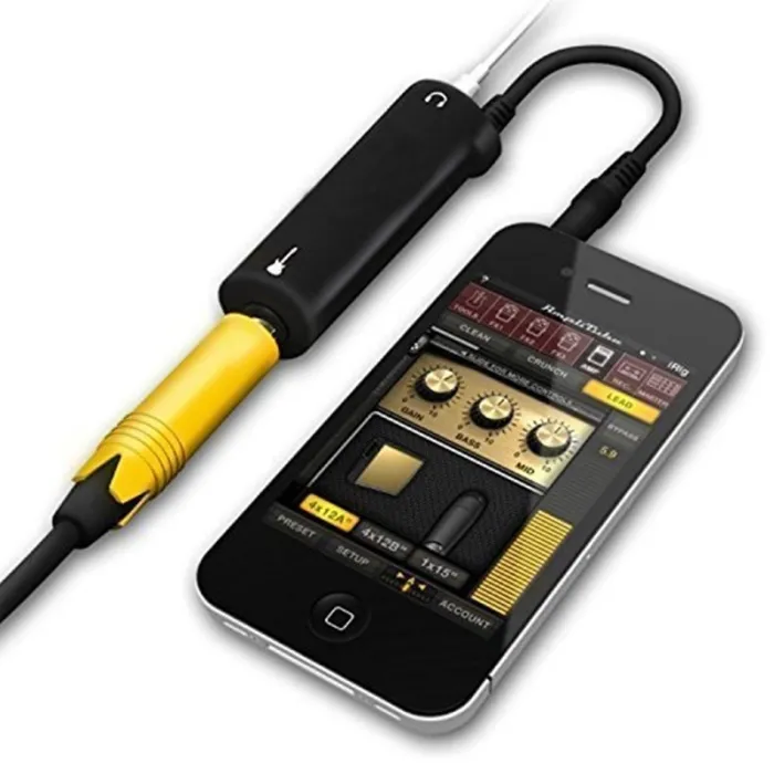 AMP Audiogitarre Interface Konverter Kabeladapter