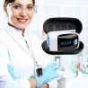 Digital finger pulse oximeter - heart beat meter - with LCD displayBlood pressure meters